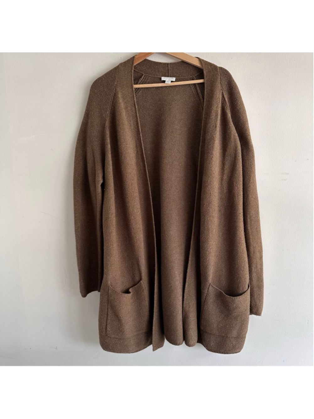 J.Jill Brown Cardigan 1X